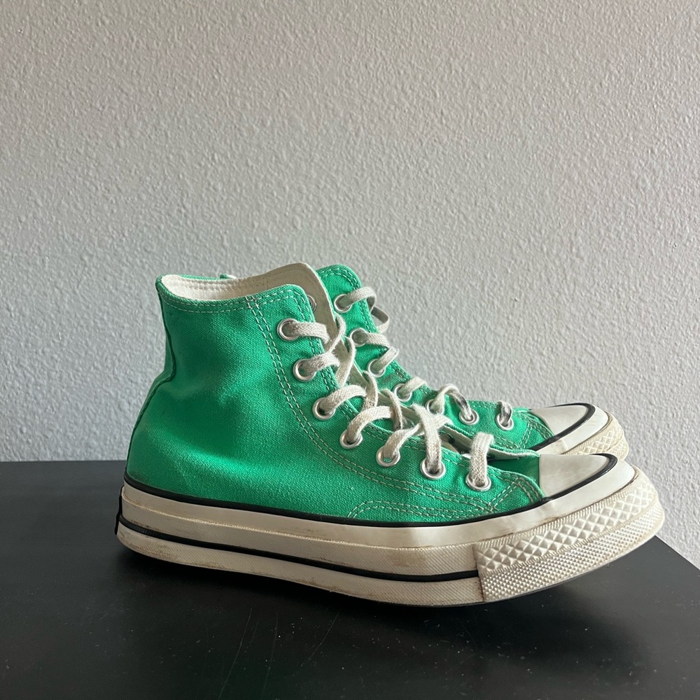 Converse Green High-Top Sneakers